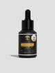 Face serum on a light gray background