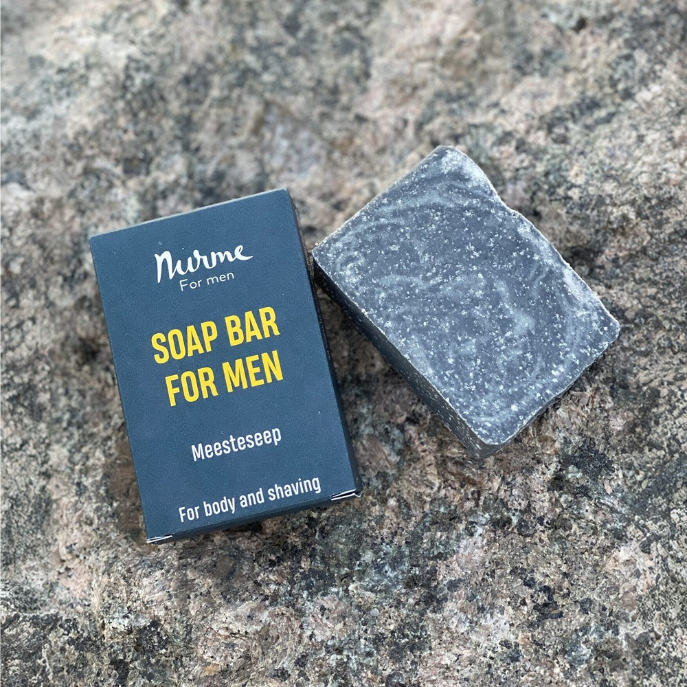 Nurme Mens Soap on a stone surface