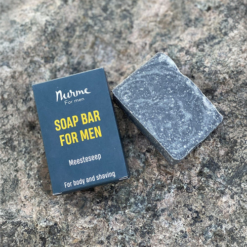 Nurme Mens Soap on a stone surface