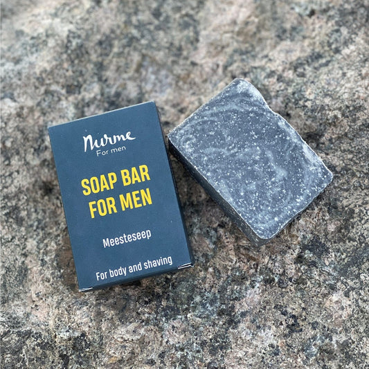 Nurme Mens Soap on a stone surface