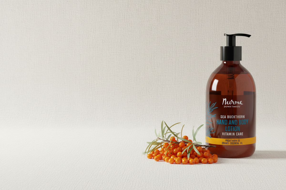 Sea Buckthorn Lotion Spa Poster Landscape